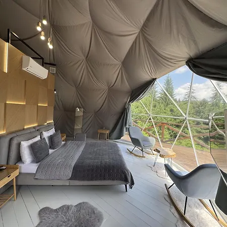 Вилла Gm Eco Bubble Яблоница Экстерьер фото