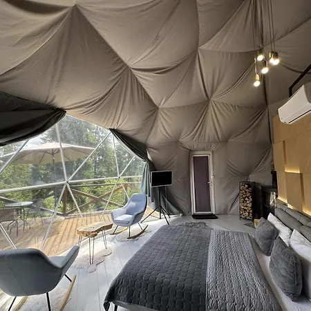 Вилла Gm Eco Bubble Яблоница Экстерьер фото