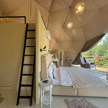Вилла Gm Eco Bubble Яблоница Экстерьер фото