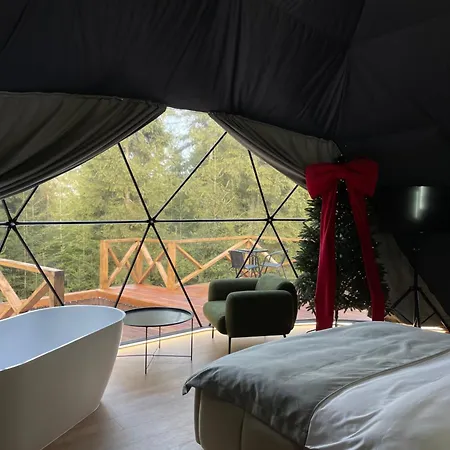 Вилла Gm Eco Bubble Яблоница Экстерьер фото